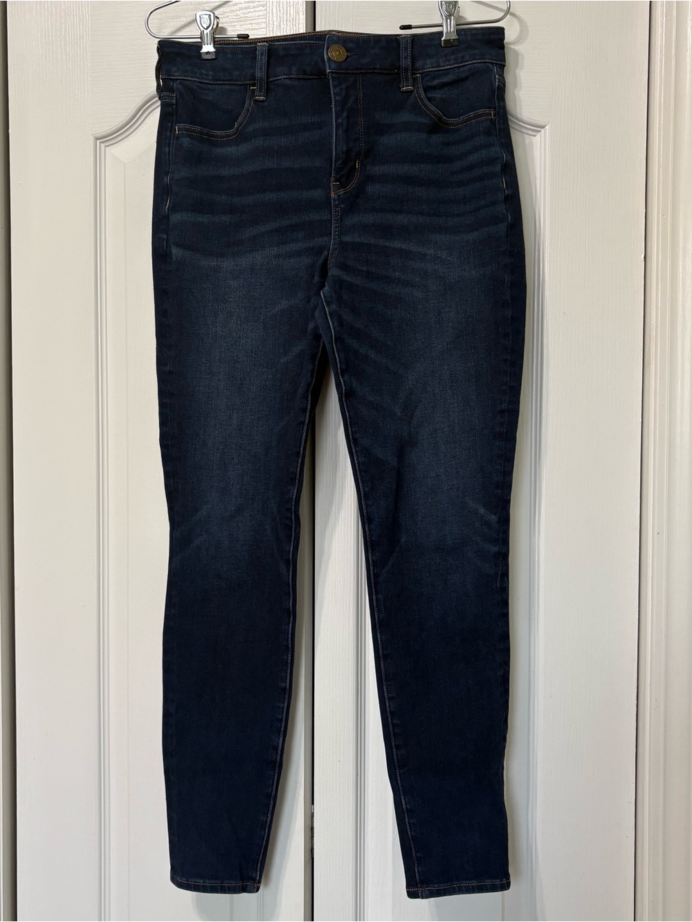 American Eagle Women’s Dark Wash High-Rise Jegging Denim Jeans
